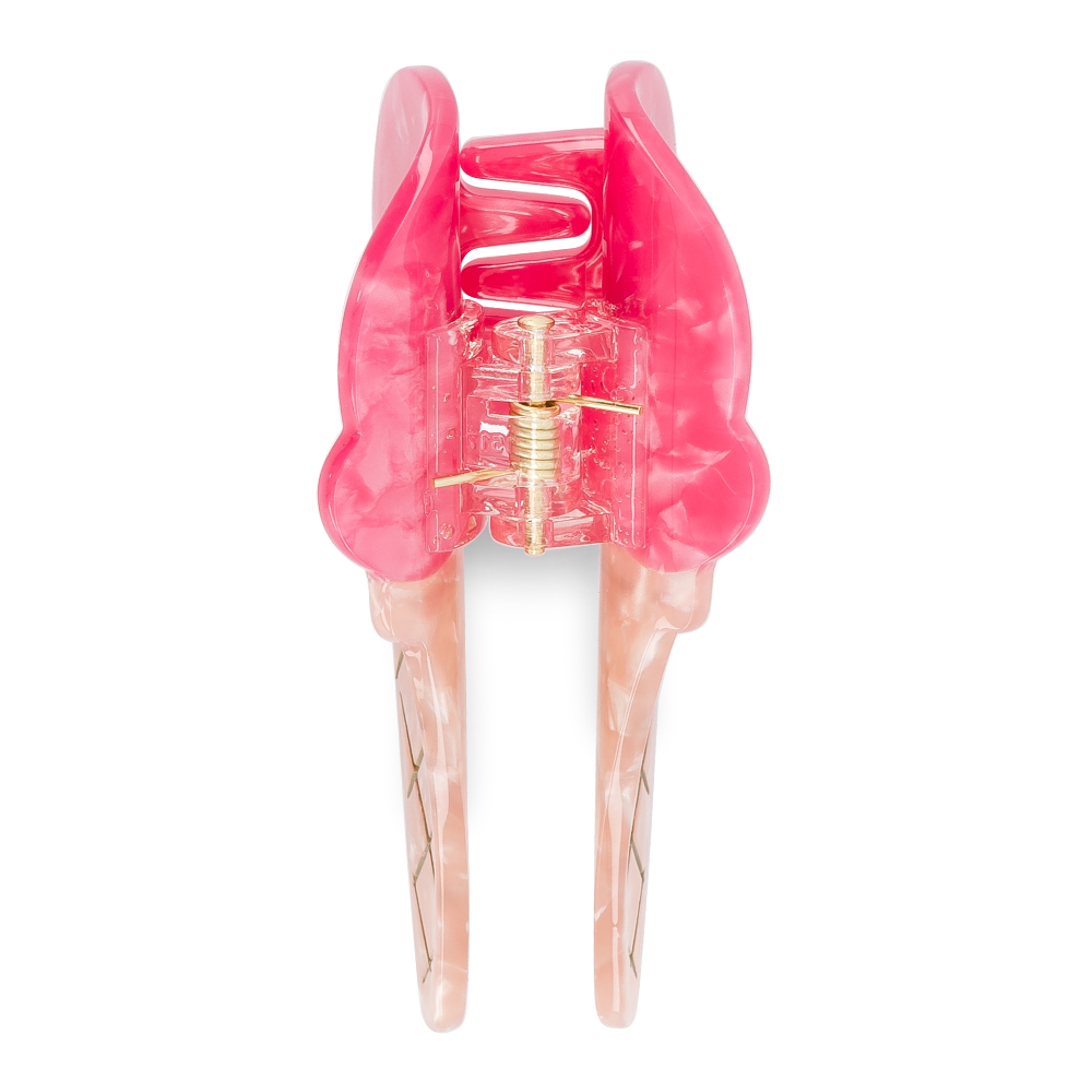 Haarspange - Himbeereis