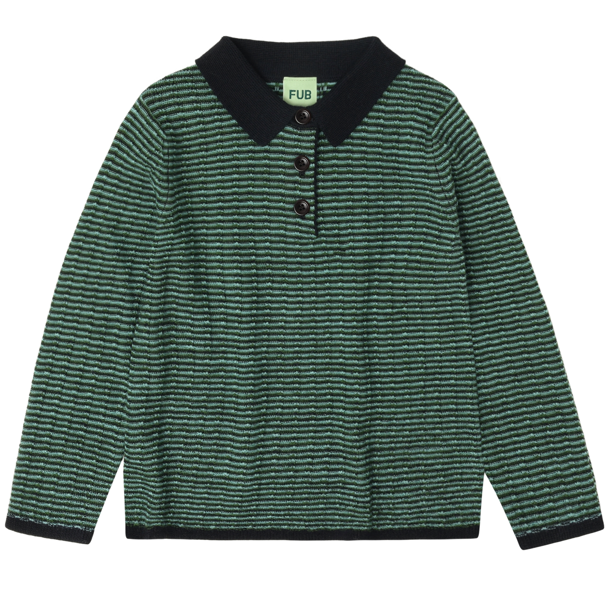 Polo Shirt dark navy/forest/aqua