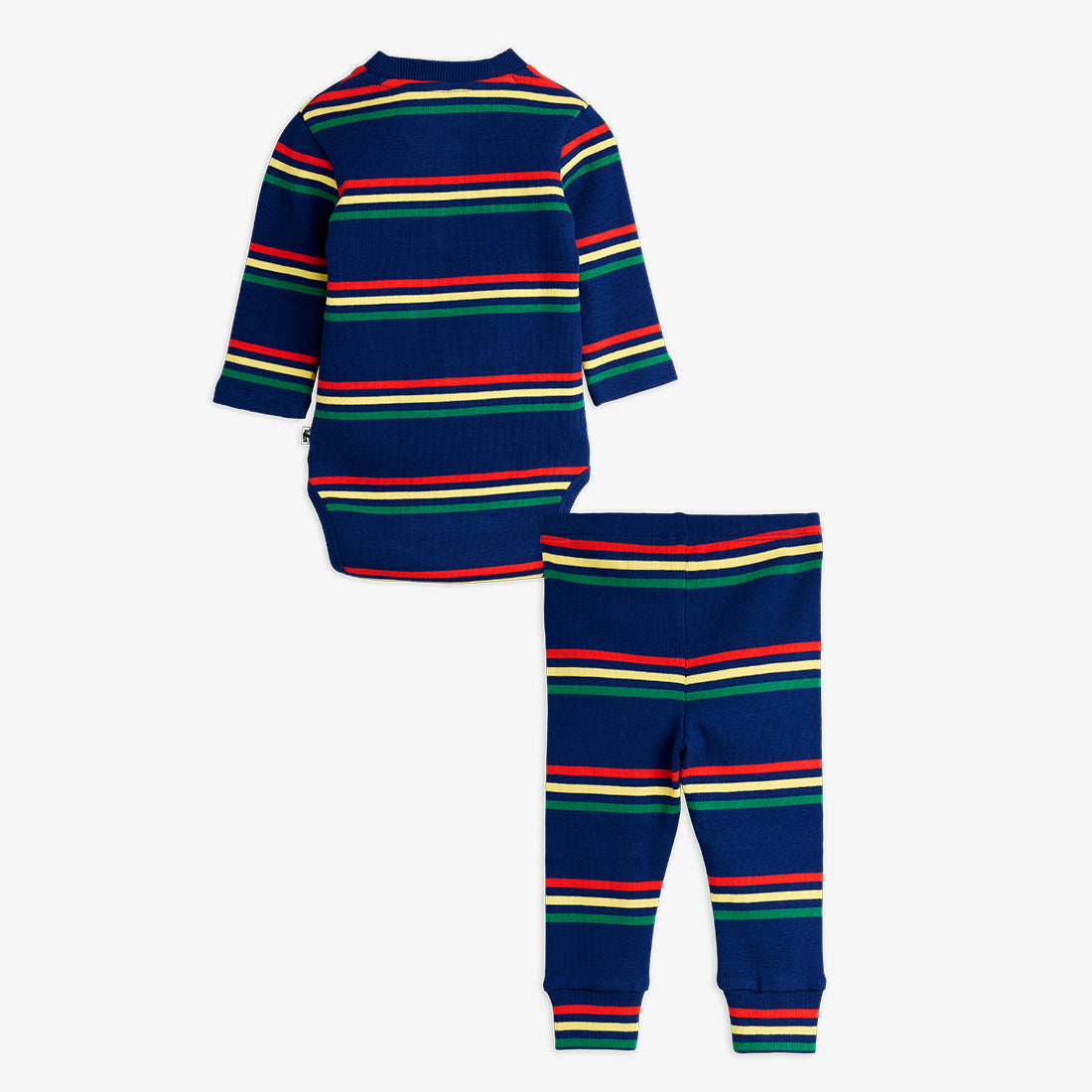 Multi Color Stripe Ls Baby Set Multi