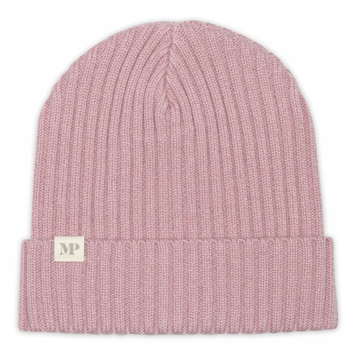 Mütze Uppsala Rib Strick gefüttert Rose
