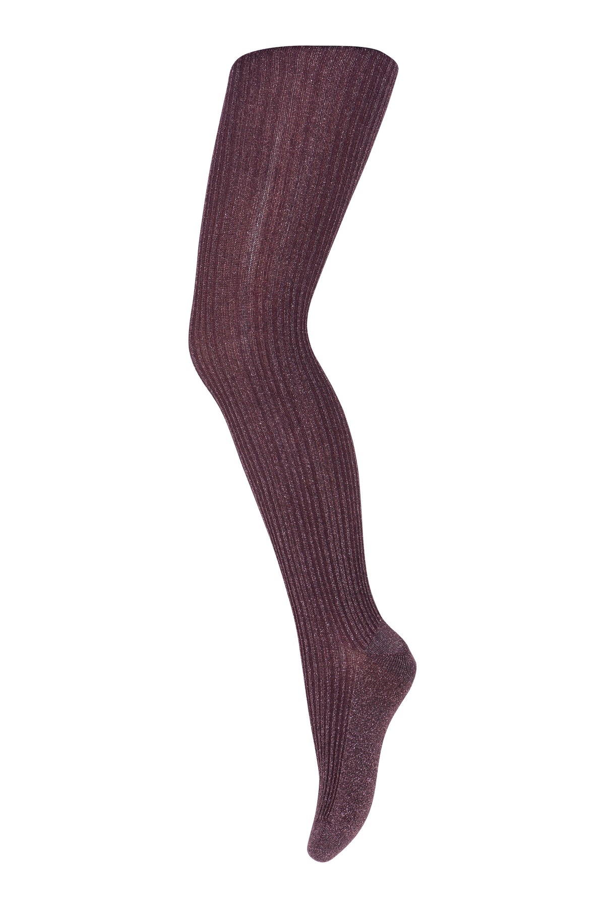 Dark Purple Glitter Stockings