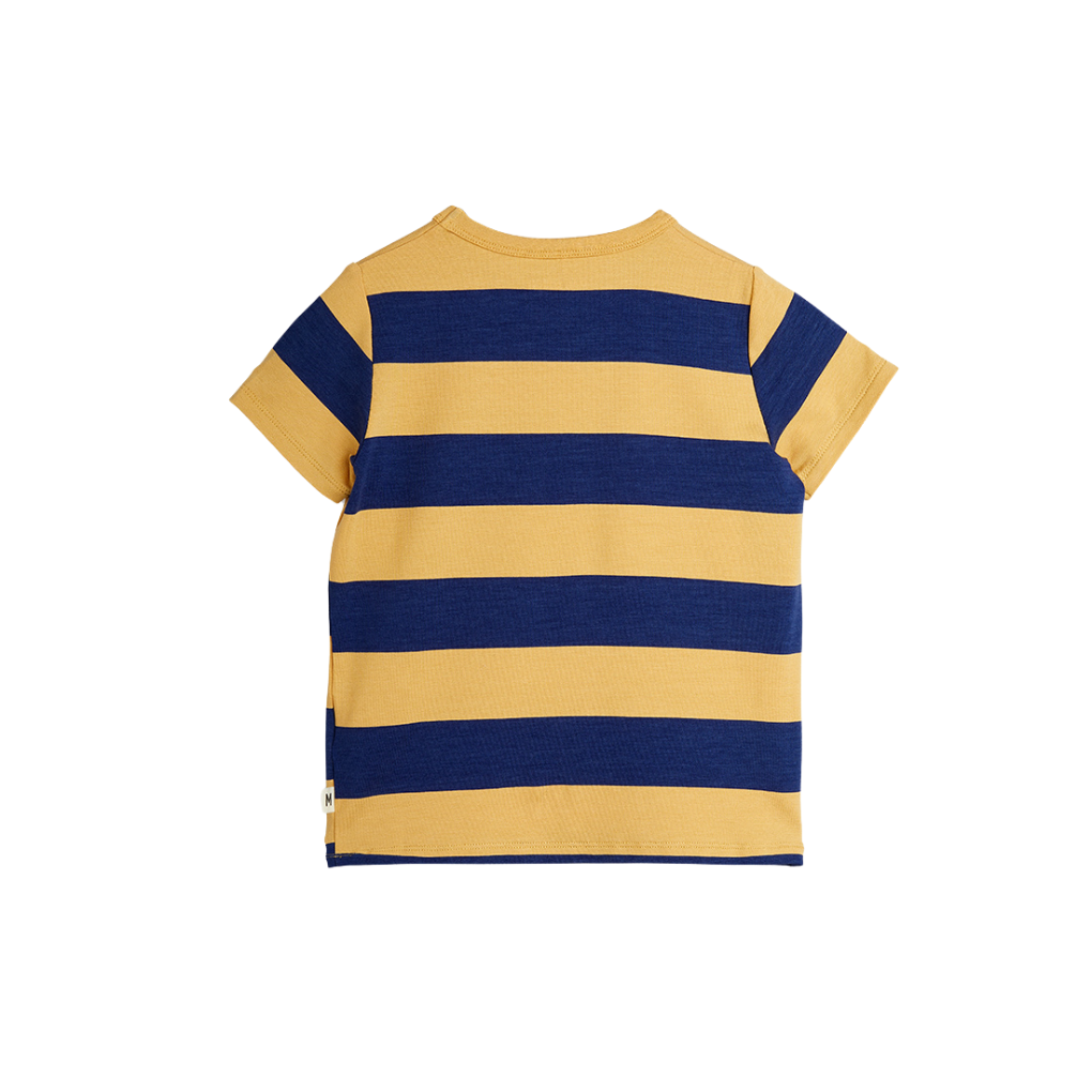 Block stripe ss tee