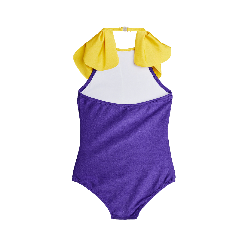 Flower halterneck swimsuit