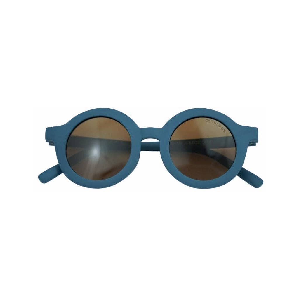 Runde Sonnenbrille Desert Teal 3-8 Jahre