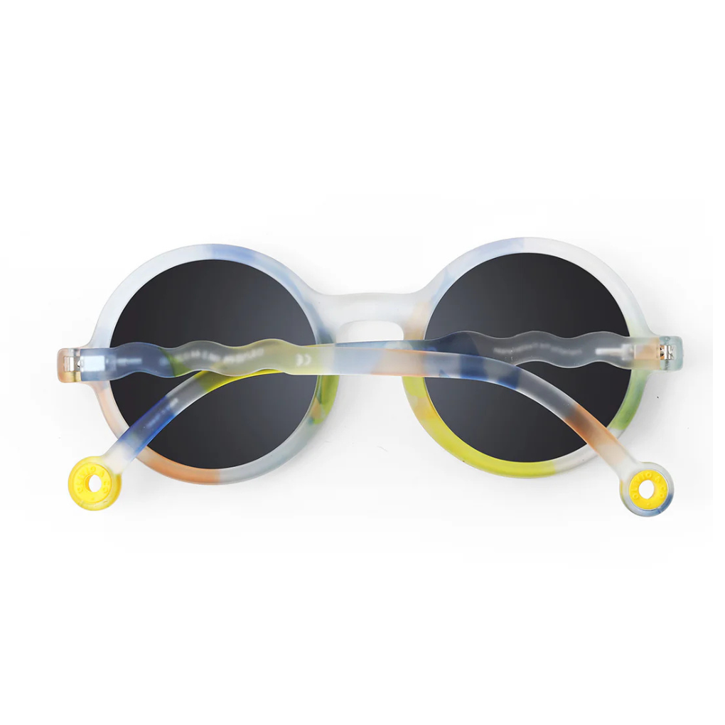 JUNIOR Round Sunglasses-Classic Olivio-Art Brush 5-12 Jahre