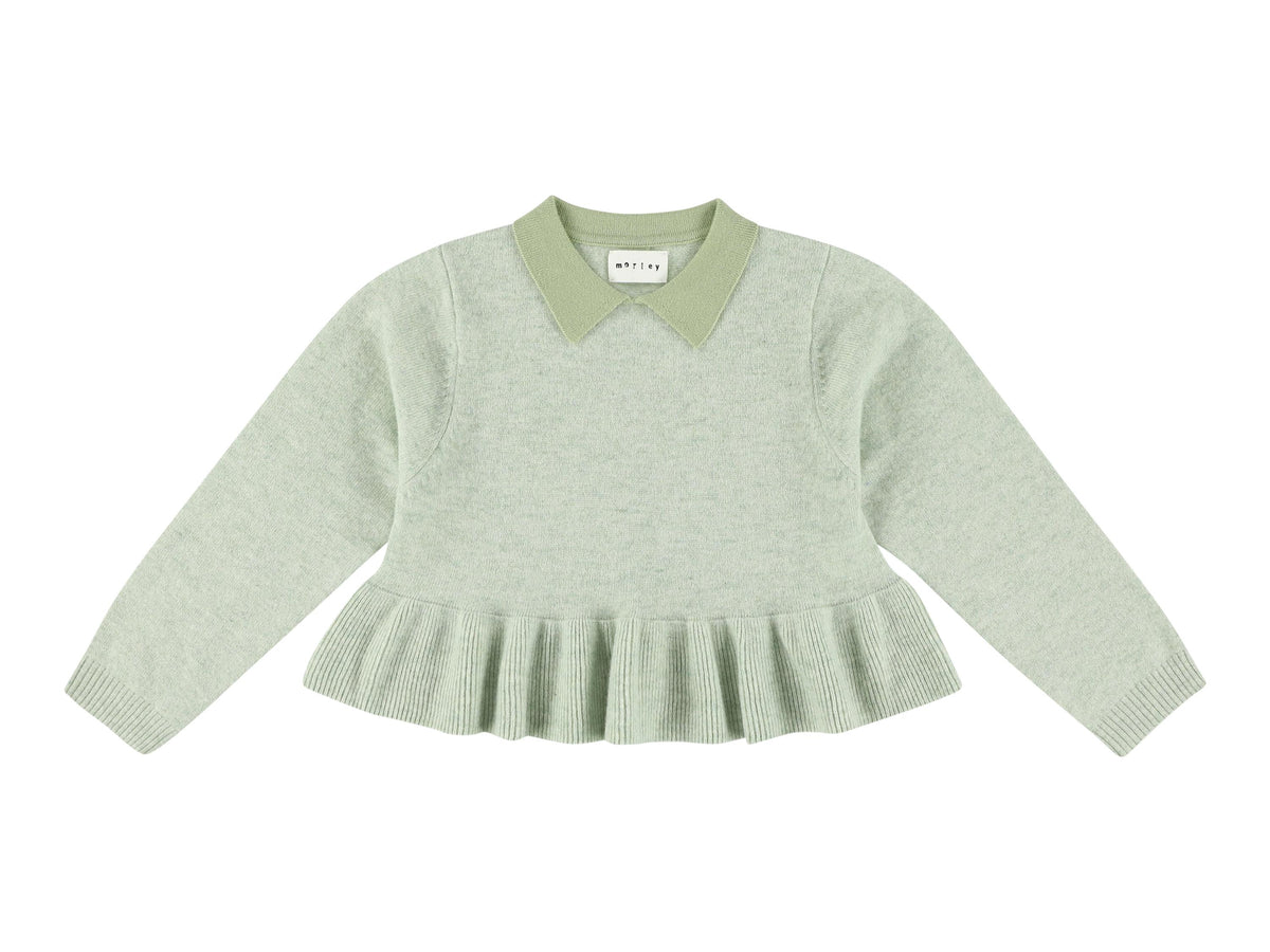 Pullover Yam Wool Jade