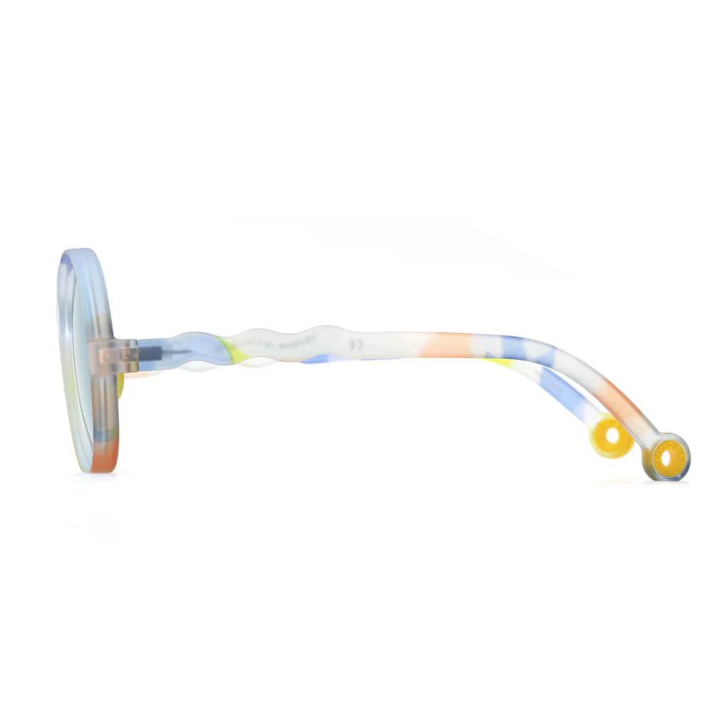JUNIOR Round Sunglasses-Classic Olivio-Art Brush 5-12 Jahre
