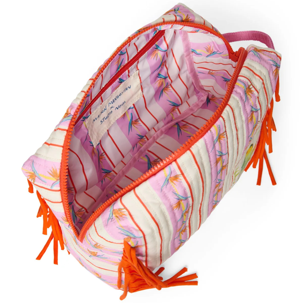 Maison Mangostan x Studio Noos Birds Toiletry Bag