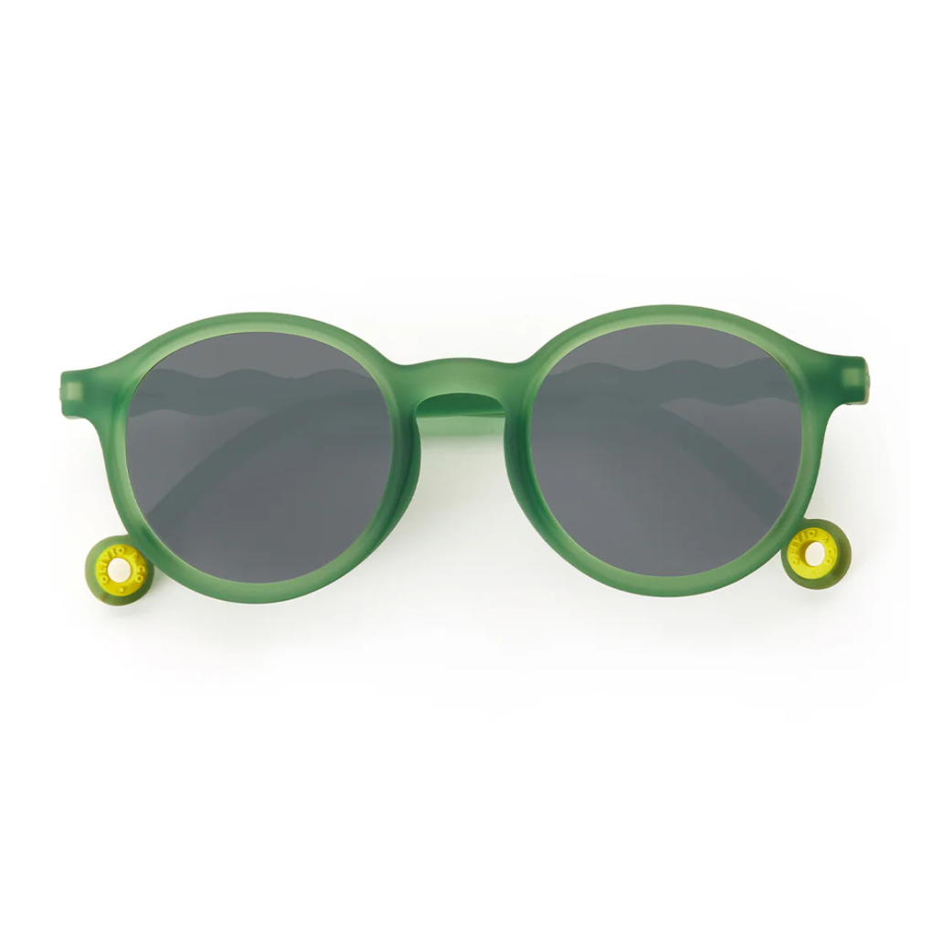 JUNIOR Oval Sunglasses-Classic Olivio-Olive Green 5-12 Jahre