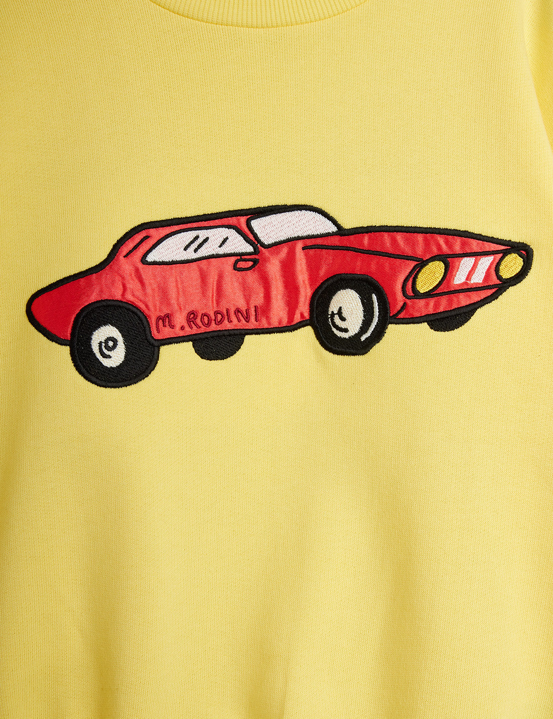 Car Application Sweatshirt Yellow