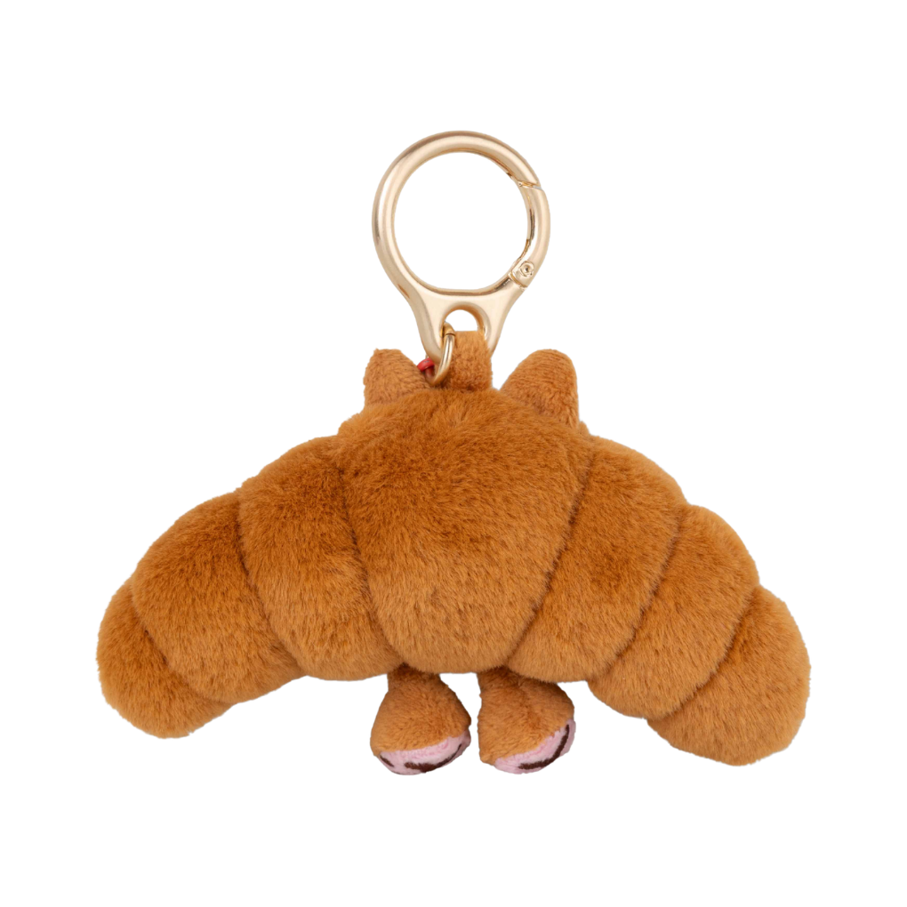 Cat Croissant Bag Charm Biscuit – Biscuit