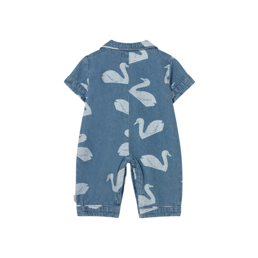 Big Swans Baby One-Piece