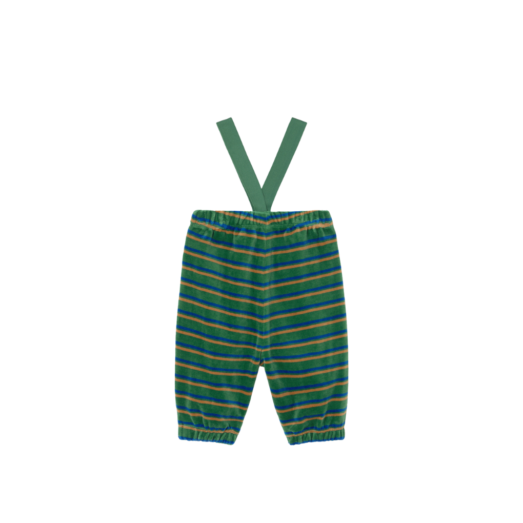 Baby Hose gestreift dunkelgrün