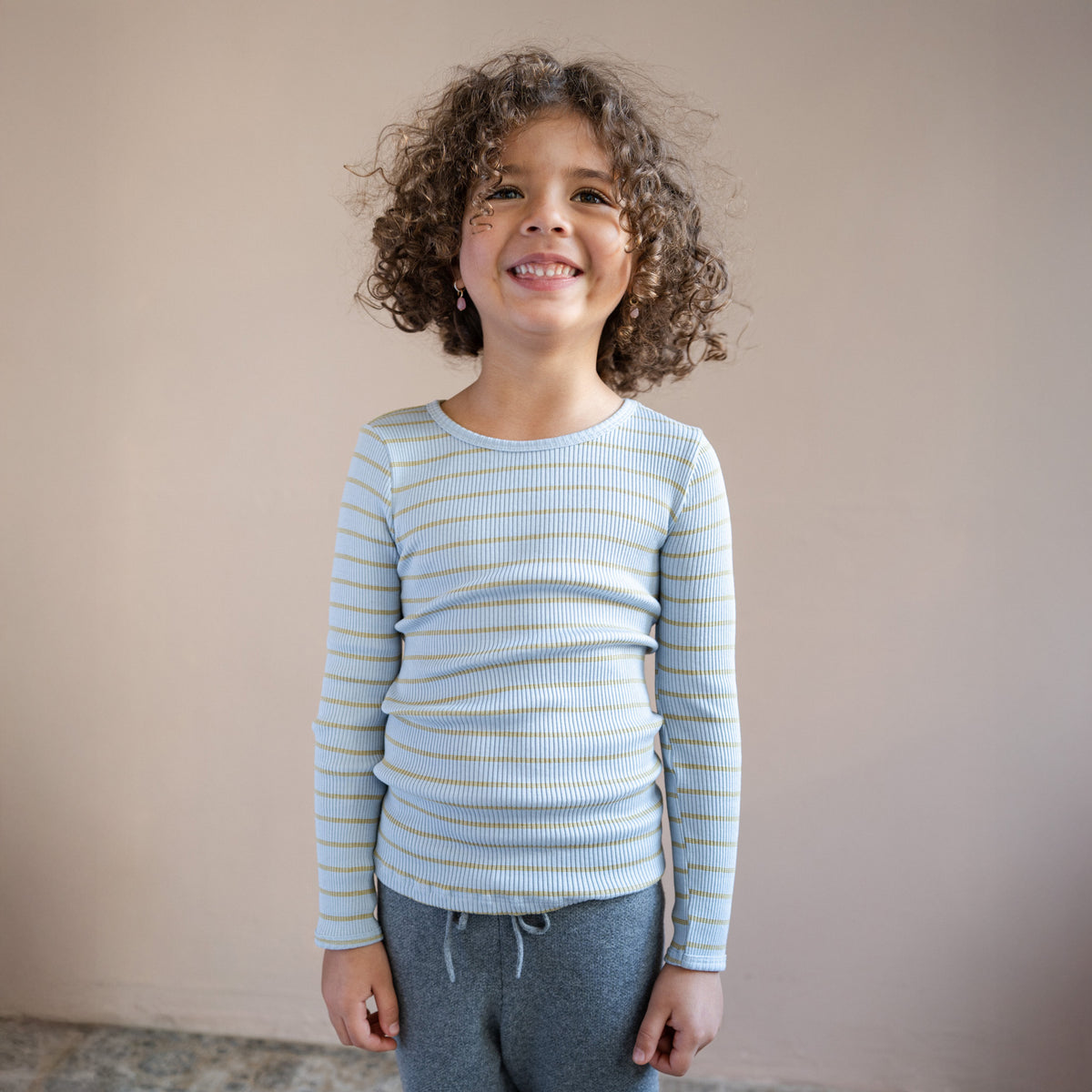 Bergen – Clear Olive Stripes