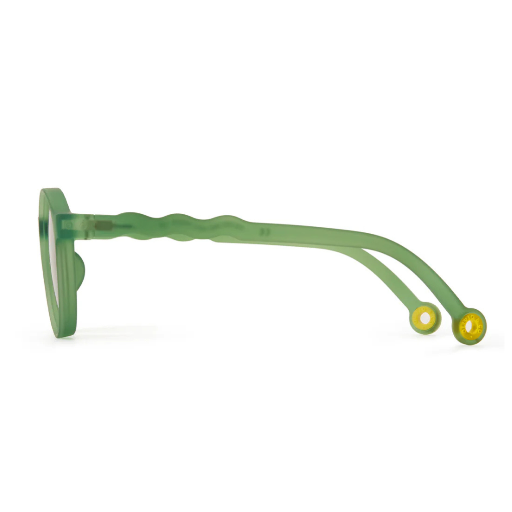 JUNIOR Oval Sunglasses-Classic Olivio-Olive Green 5-12 Jahre