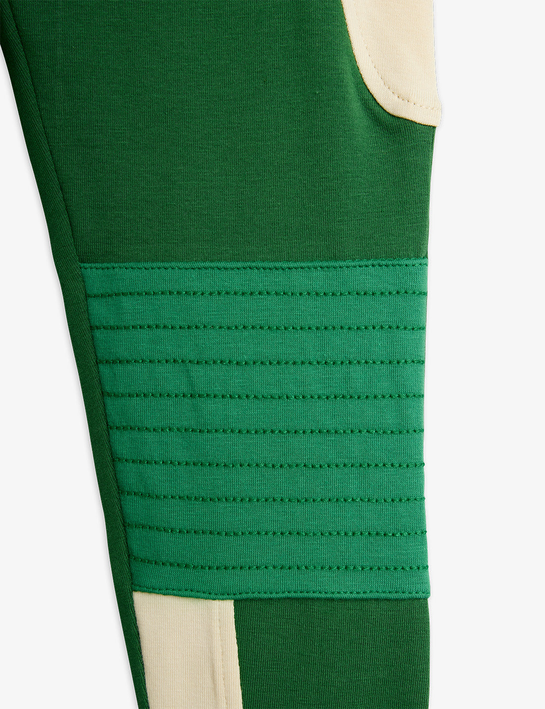 Wroom Emb Block Colored Leggings Green