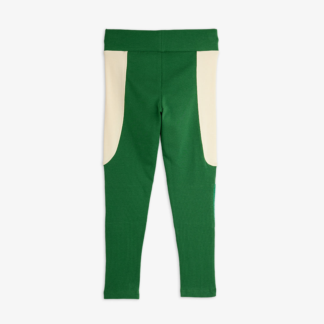 Wroom Emb Block Colored Leggings Green