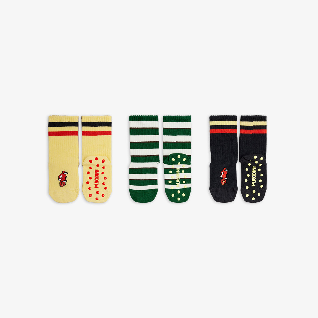 Car 3er-Pack Anti-Slip Socken Multi
