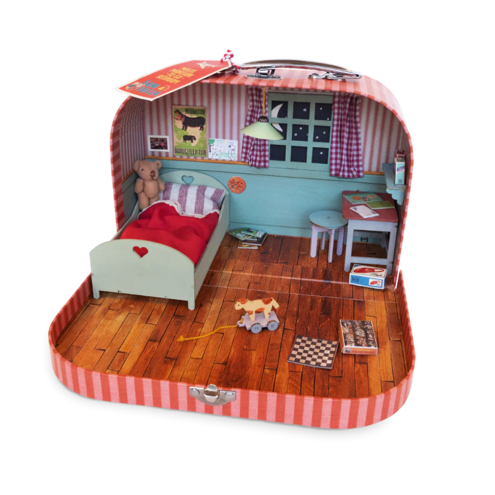 Mäusehaus Koffer Schlafzimmer