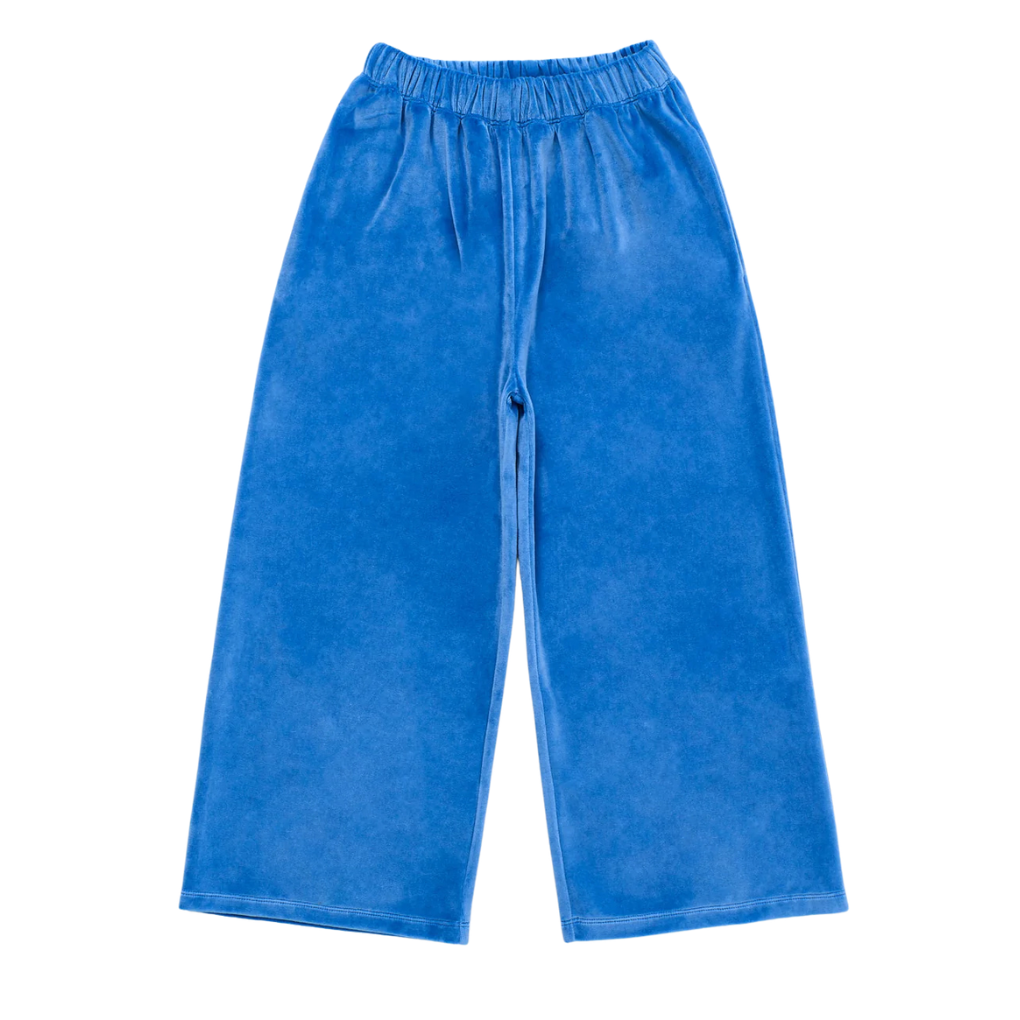 Postcard Velvet Trousers Blue