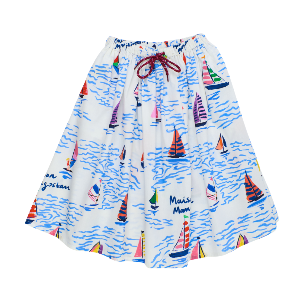 Barcos Skirt White