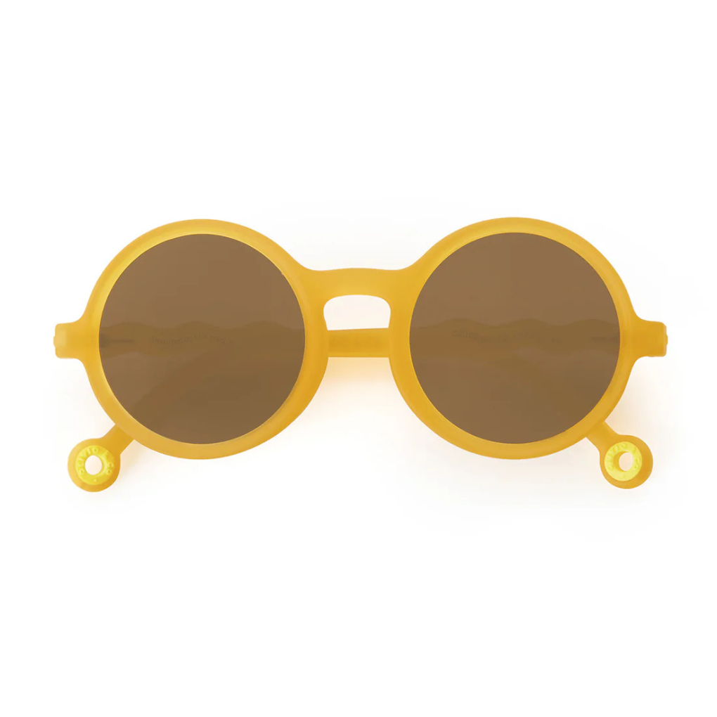 KIDS Round Sunglasses-Citrus Garden-Citrus Yellow 3-5 Jahre