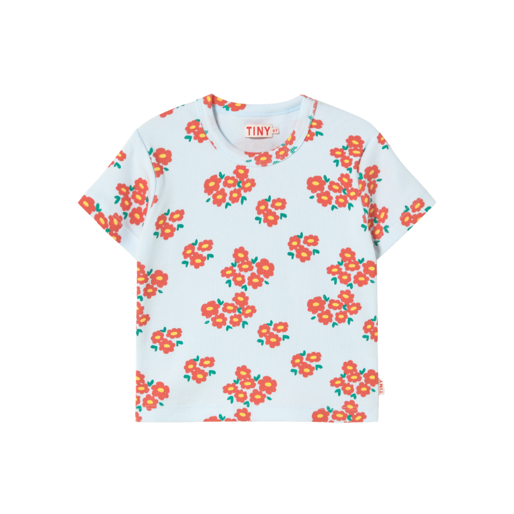 Blossoms Rib Tee