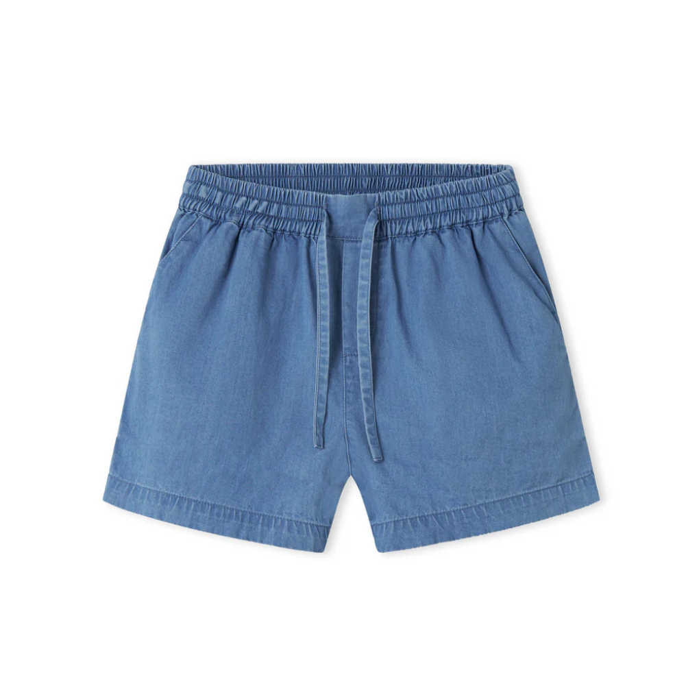 Pinon Shorts, Blue Denim