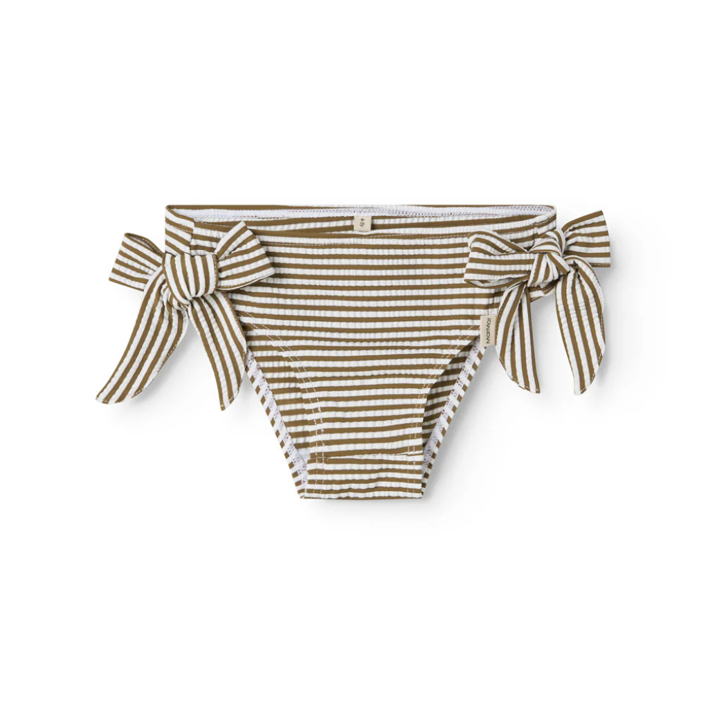 Badehose Swirr Dark Bronze Stripe