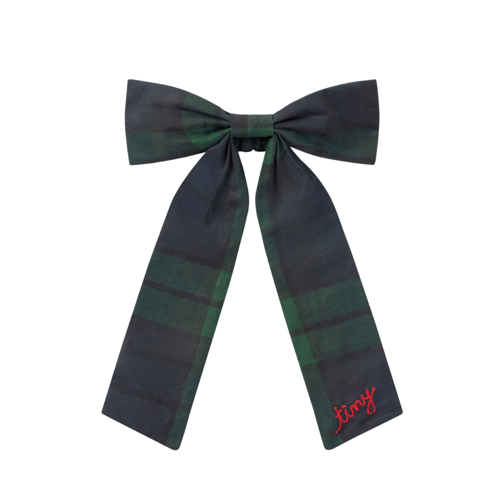Check Scrunchies – grün