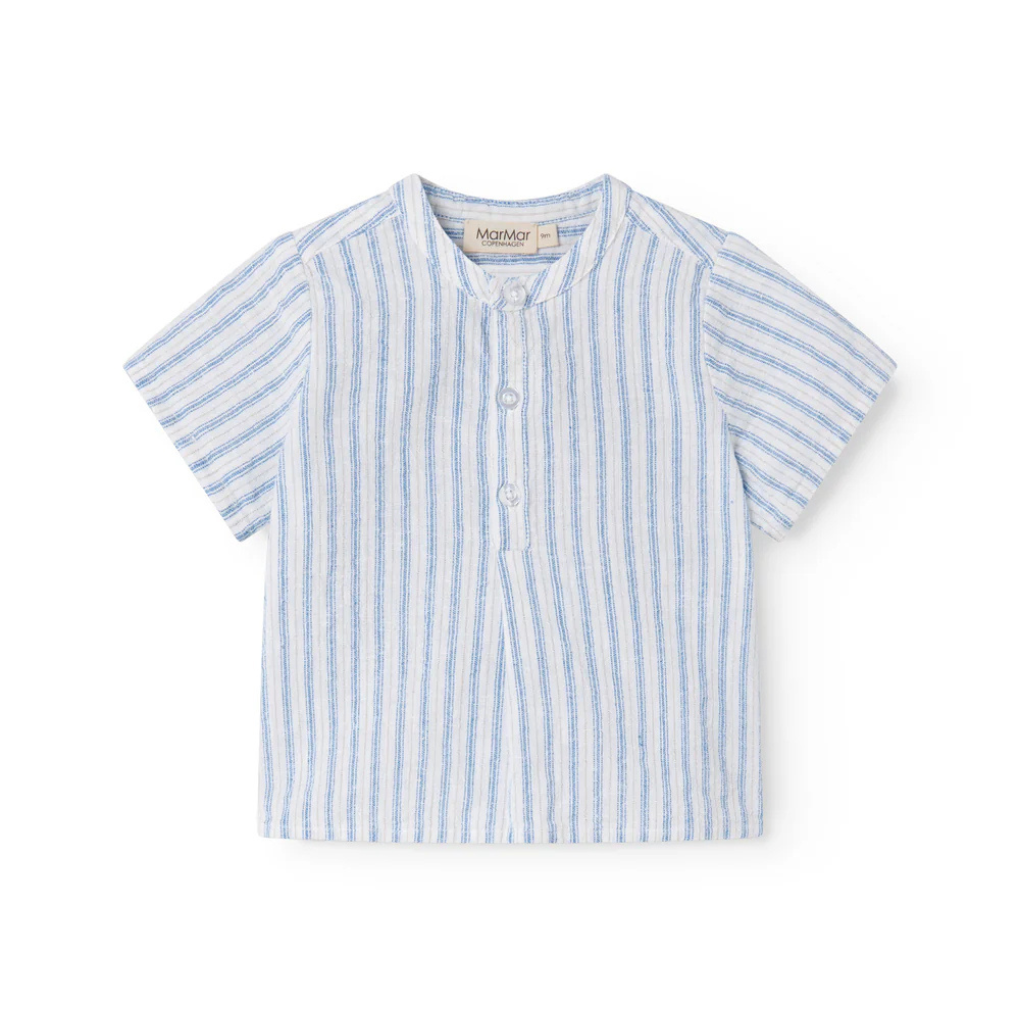Shirt Totoro Surf Blue Stripe