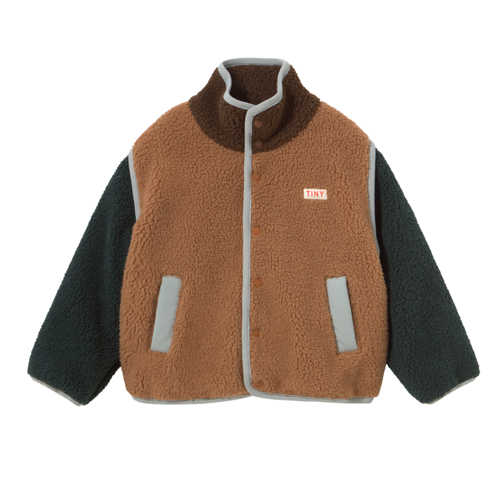 Color Block Sherpa Jacket – R11