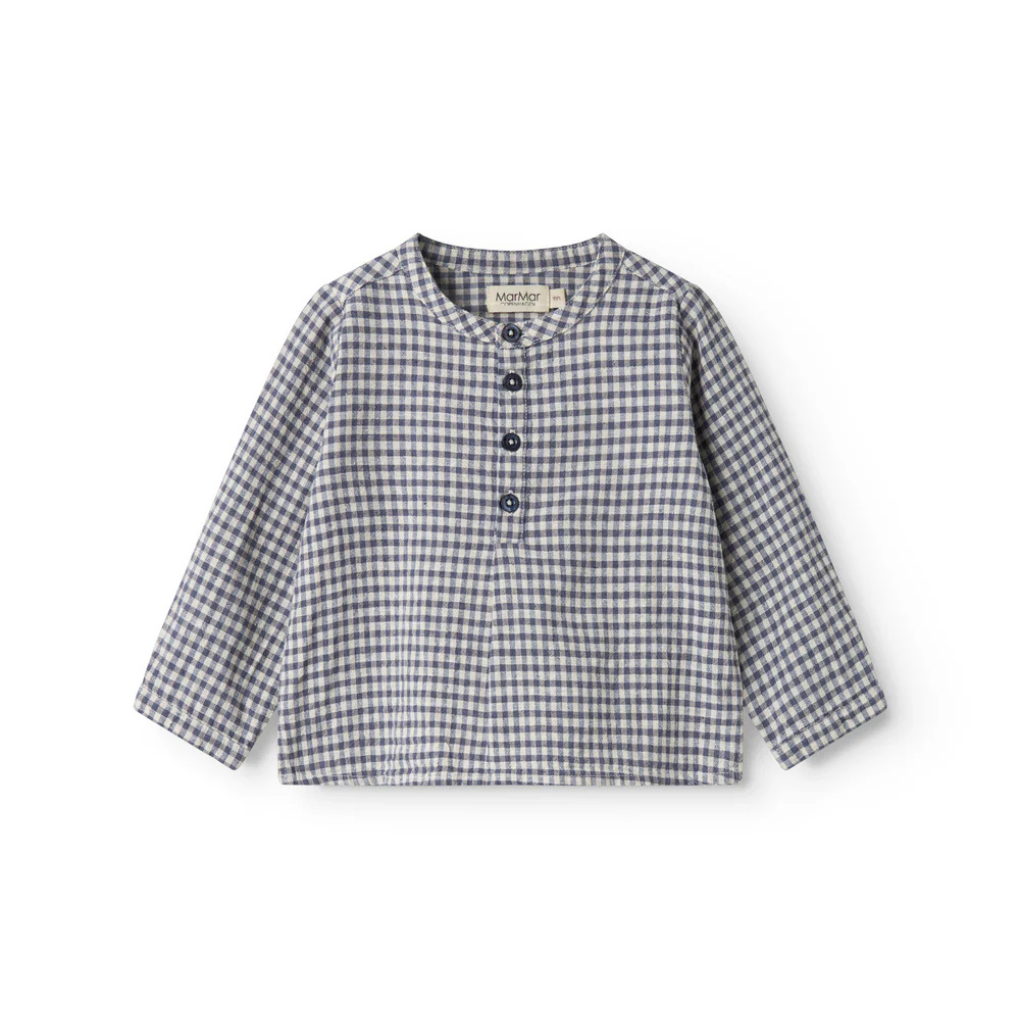 Shirt Totoro Navy Check
