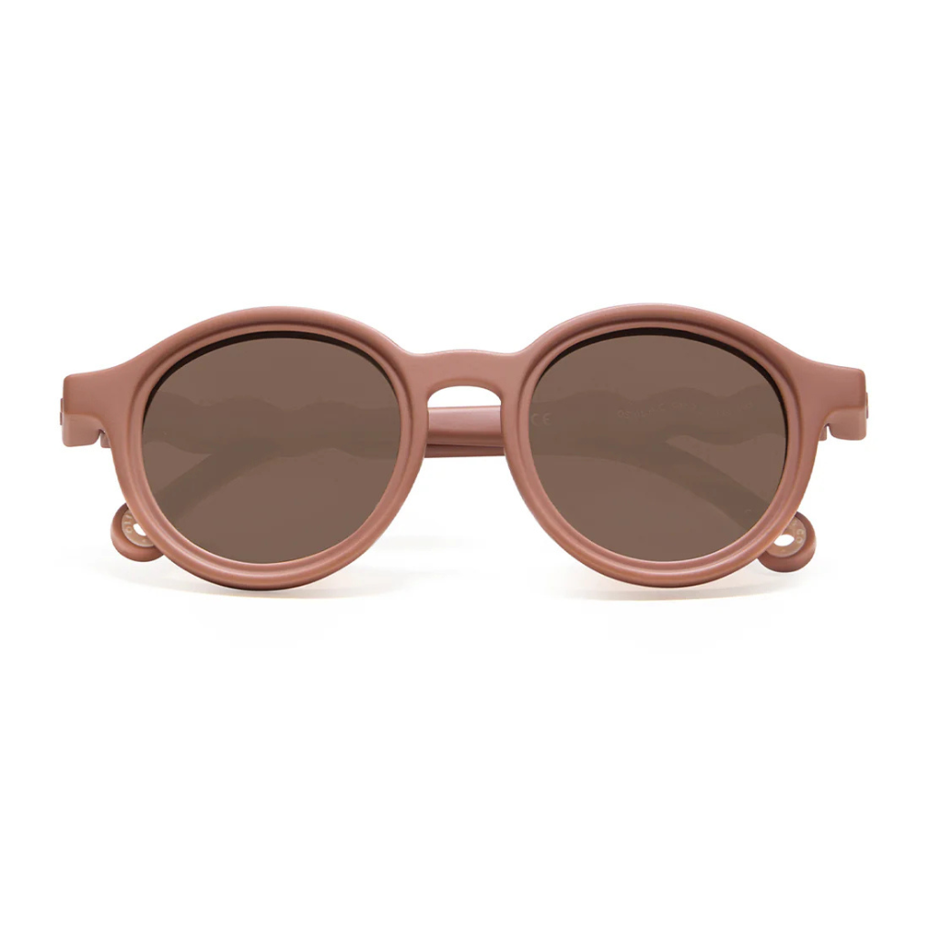 TODDLER Oval Sunglasses-Gelato Summer-Chocolate 18-36m
