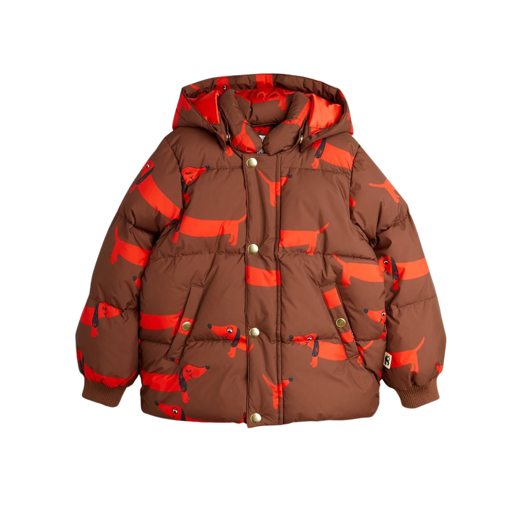Dog Aop Hooded Puffer