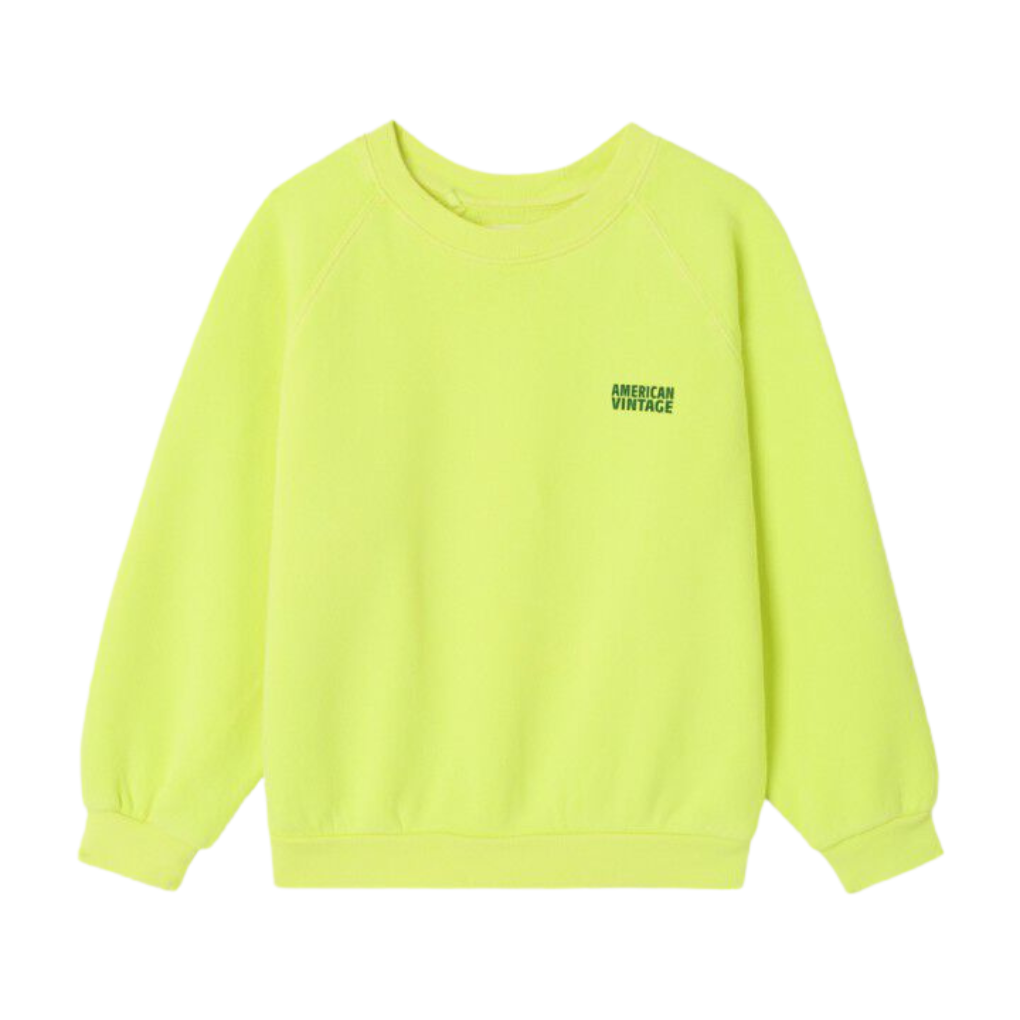 Sweater Izubird Citron Fluo
