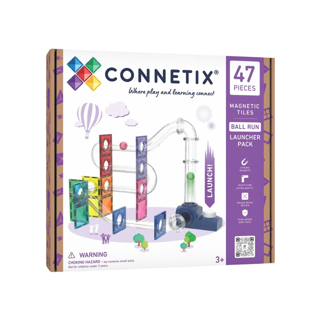 Connetix launcher pack ball run