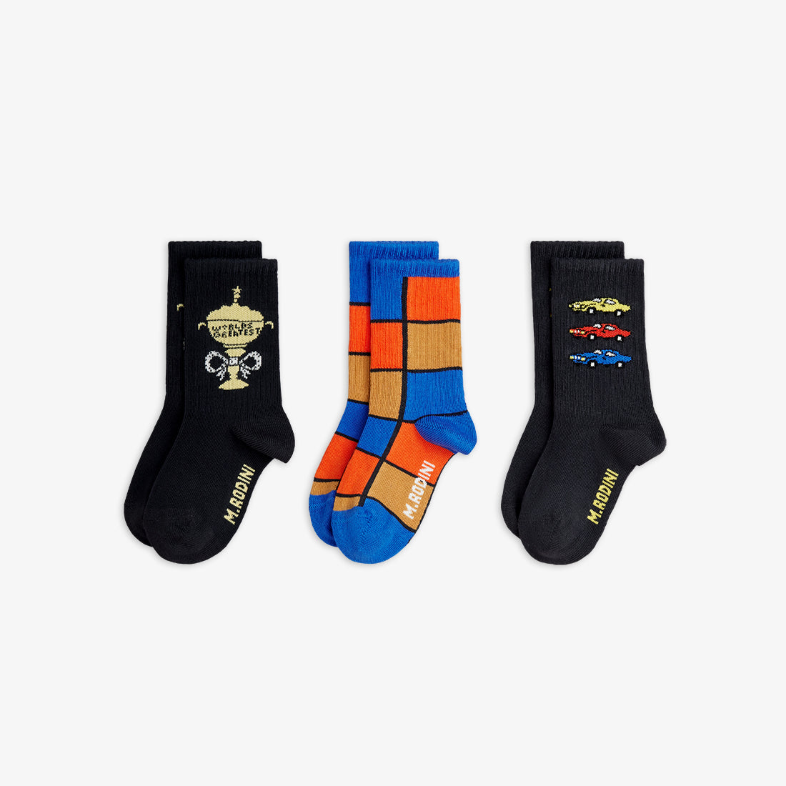 Cars 3er-Pack Socken Black