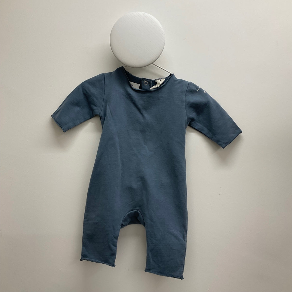 💚 Preloved Gray Label Onesie ca0-3 Monate Petrol