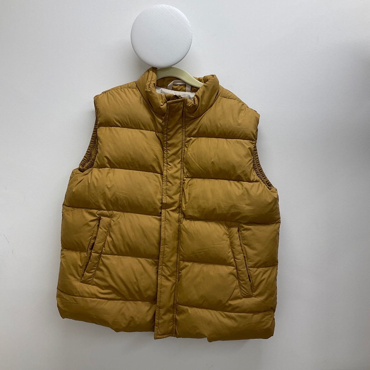 💚 Preloved Konges Slojd Weste 7-8 Cognac