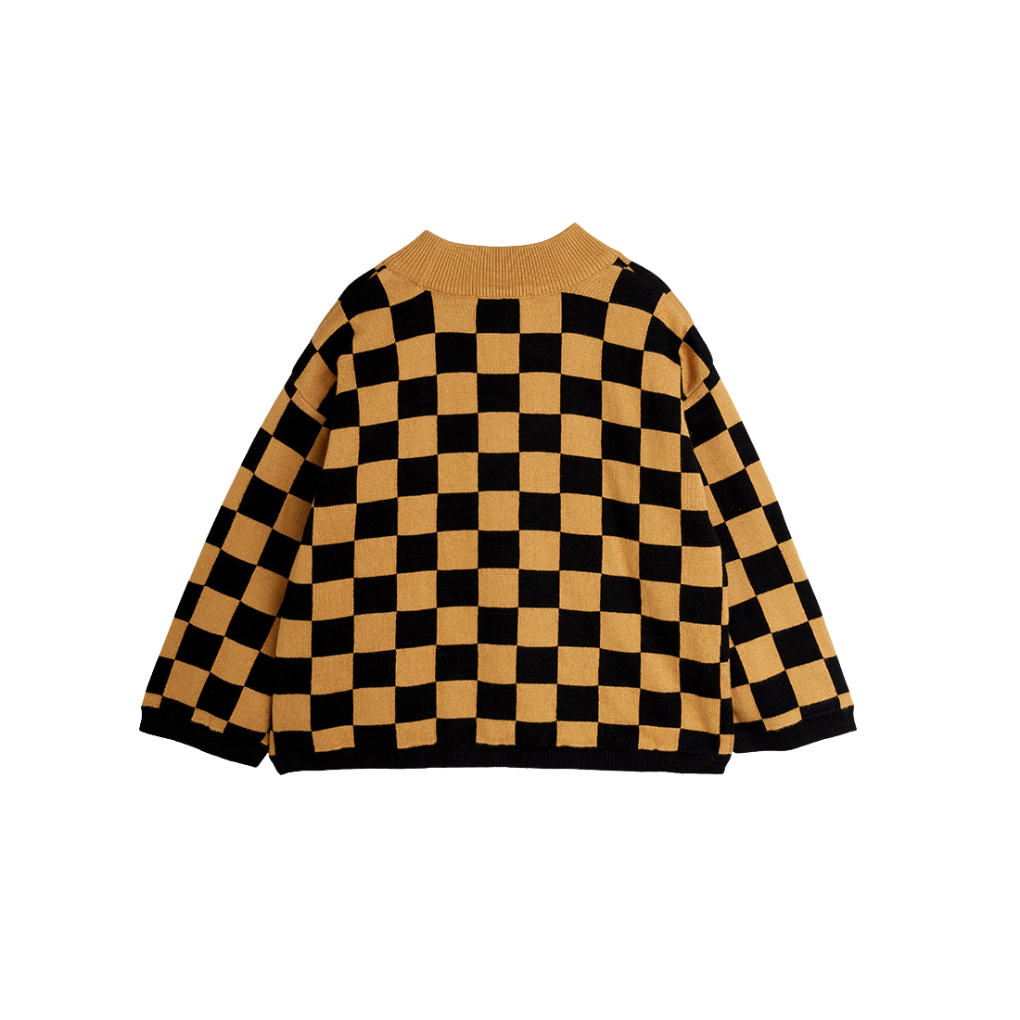 Chess Check Knitted Sweater