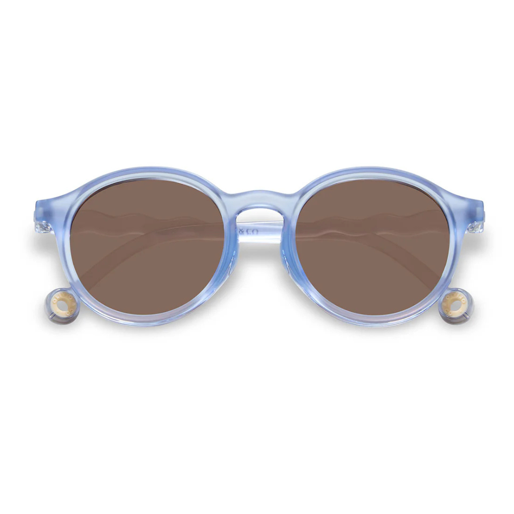 KIDS Oval Sunglasses-Breakfast Art-Blueberry 3-5 Jahre