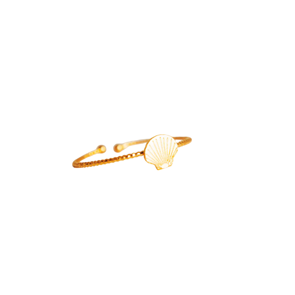 Verstellbarer Ring Muschel