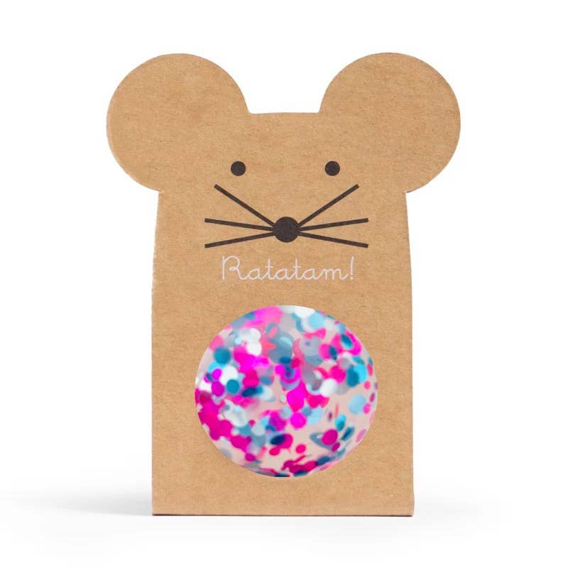 Gumpi-Ball mit Pailletten