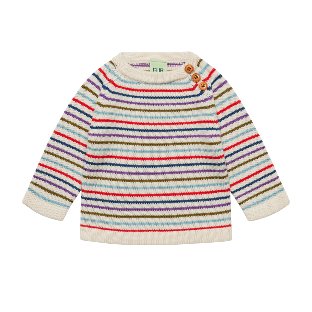 Baby Sweater Anniversary Stripe
