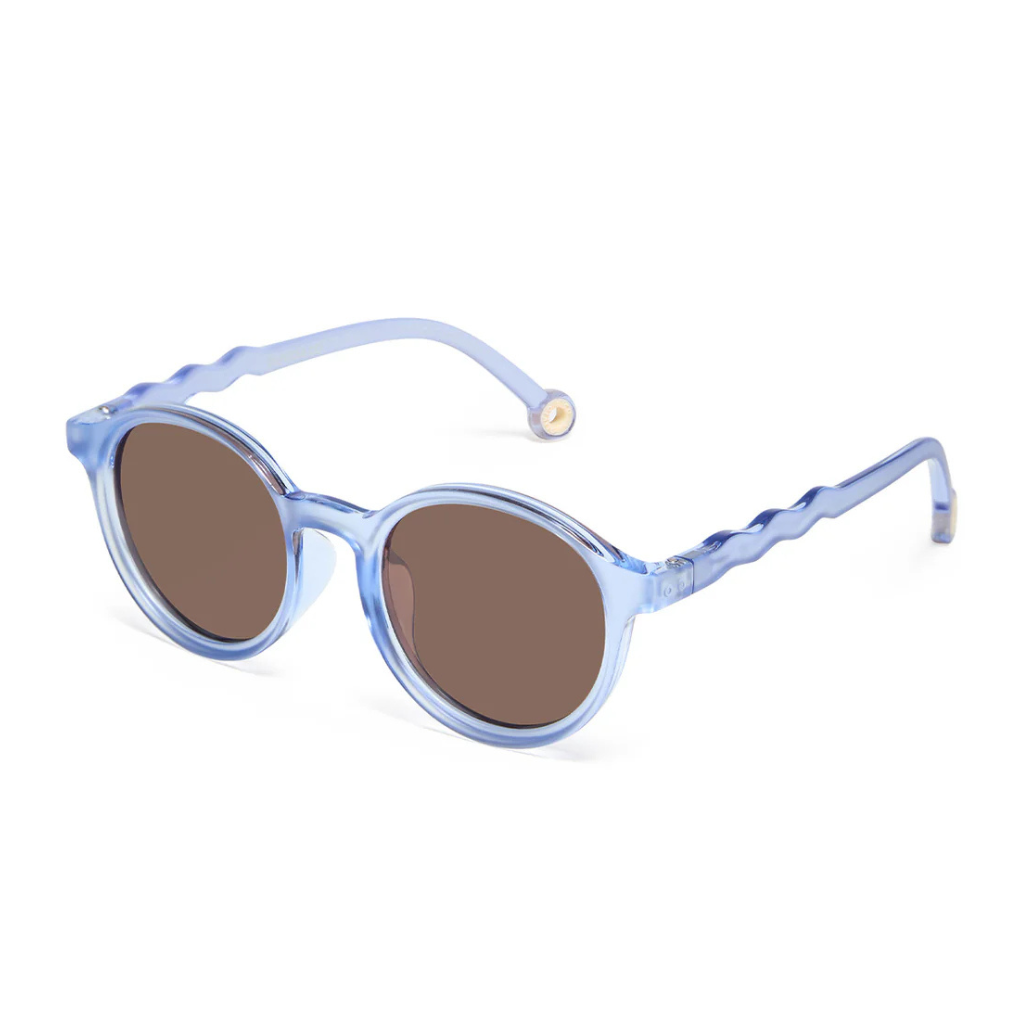 KIDS Oval Sunglasses-Breakfast Art-Blueberry 3-5 Jahre