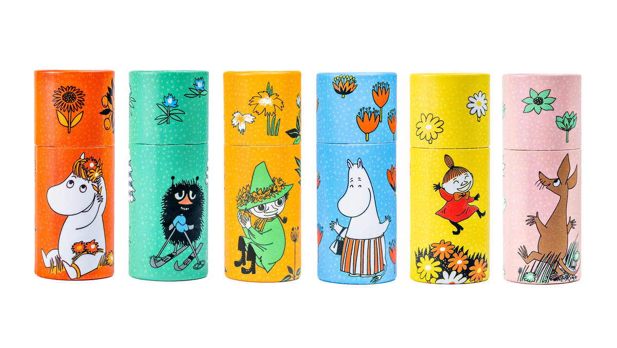 Moomin-Lippenbalsam mit Orangengeschmack