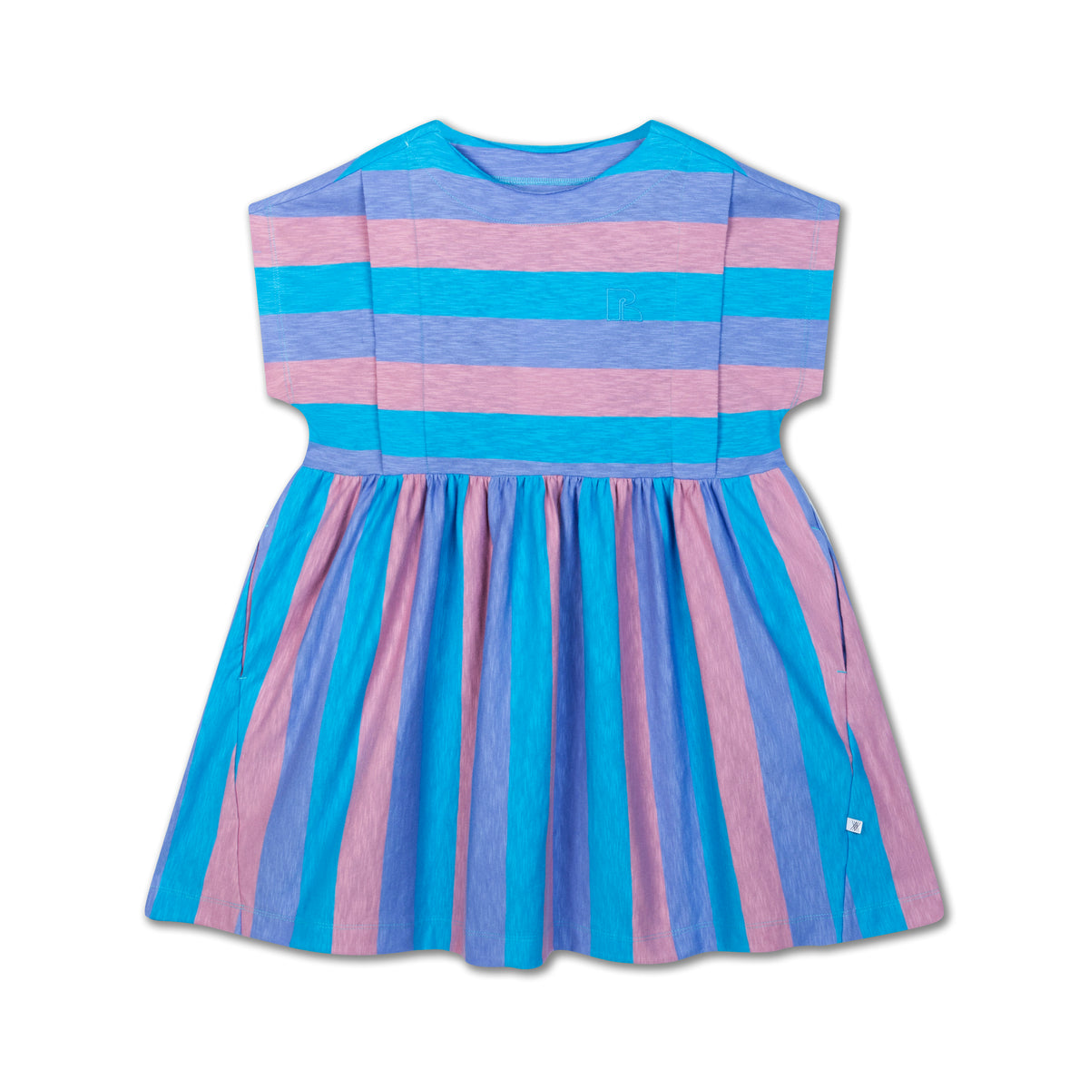 Blockstreifen-Kleid