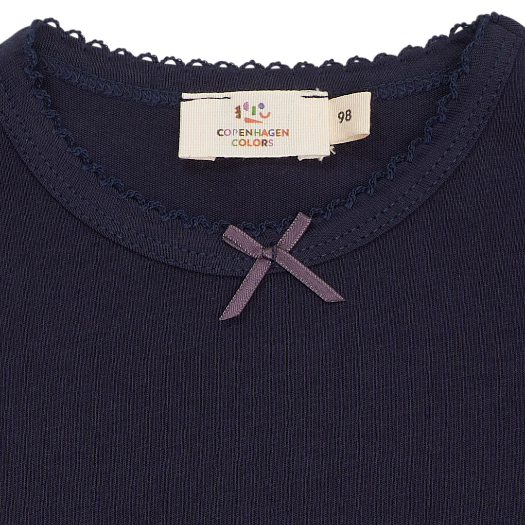 Langarmshirt mit Schleife
