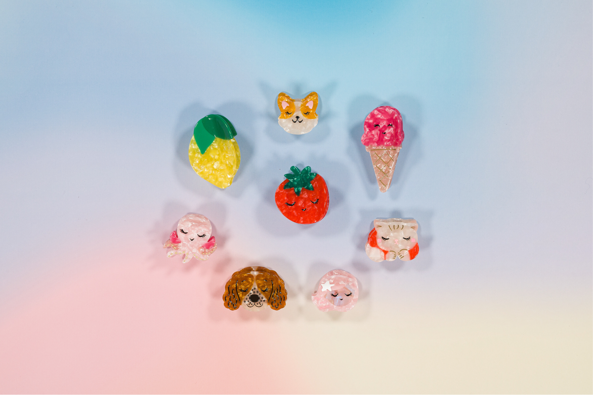 Haarspange - Alba der Spaniel